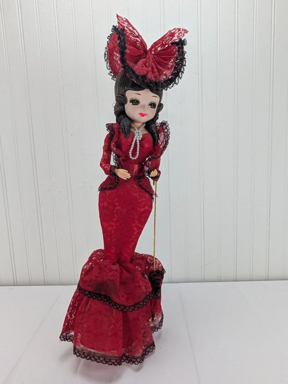 Vintage Bradley Big Eye Fabric Doll 21